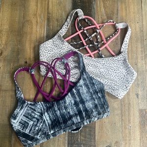 Lululemon free to be wild bras size 6 EUC no padding